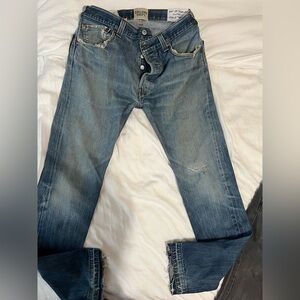 Gallery Dept Faded Blue Straight Jeans